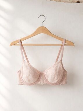 La SENZA Lace Underwire Bra - Light Pink/Nude | 34B